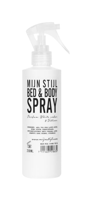 Bed & Bodyspray parfum White Cedar & Vetiver - 250 ml