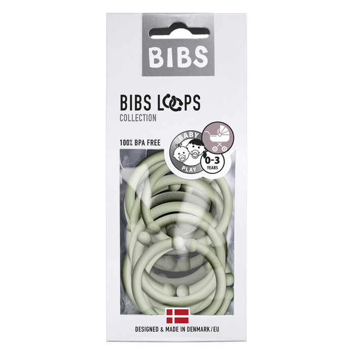 Bibs loops sage - 12 ringen