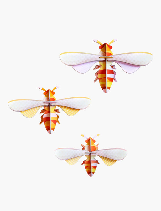 Honey Bees | Honingbijen - Set van 3 - Groot