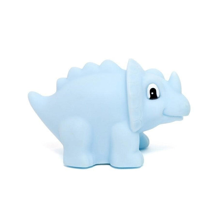 Nachtlampje - Dino Triceratops - Blauw