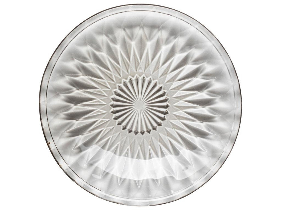 Glass plate ø19.7cm Gray