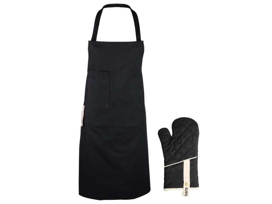 Gift set BBQ apron and oven glove Kato