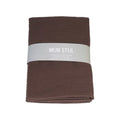 Handtuch XL Braun 130 x 60 cm mit Banderole