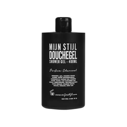 Shower gel Charcoal 400 ml - Black bottle