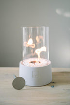 Leeff Stonefire – Tischkamin – Weiß
