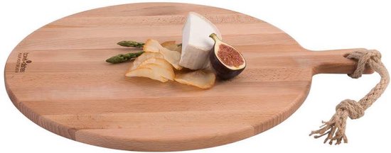 Serving board-Beech wood Round Ø 50 x 2 cm