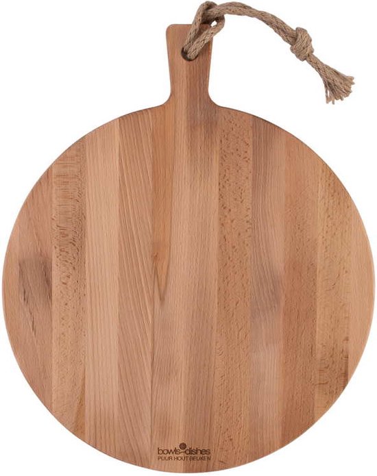 Serving board-Beech wood Round Ø 50 x 2 cm