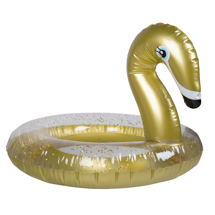 Swimming ring - Golden swan 70 cm