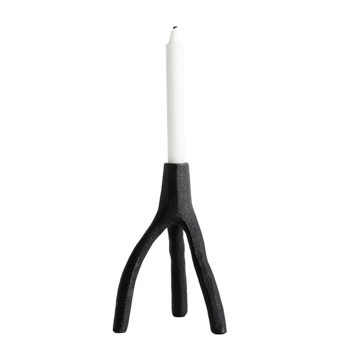 Kerzenständer / Kerzenhalter Aion XL - Schwarz