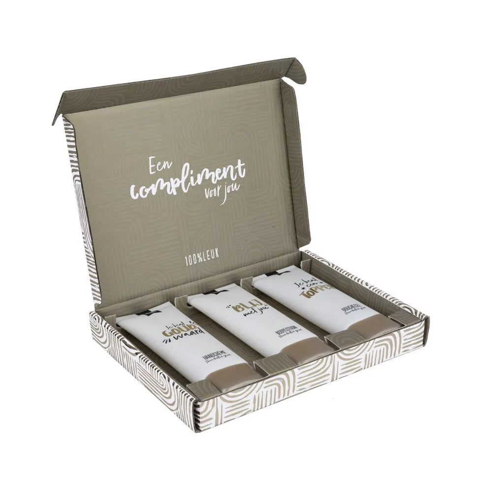 Brievenbuspakket – Compliment | 100% Leuk