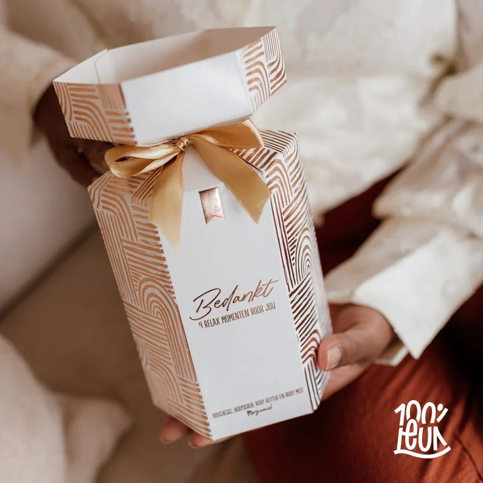 Cadeaupakket Bedankt | 100% Leuk