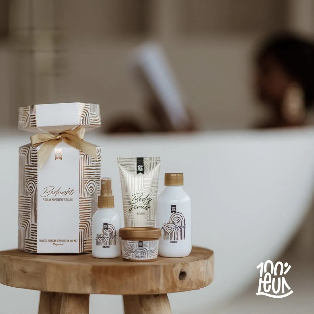 Cadeaupakket Bedankt | 100% Leuk