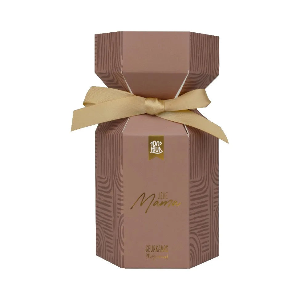 Geurkaars in cadeauverpakking – Mama | 100% Leuk