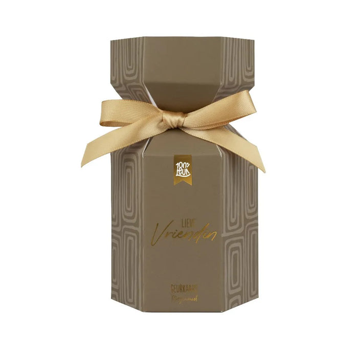 Geurkaars in cadeauverpakking – Vriendin | 100% Leuk