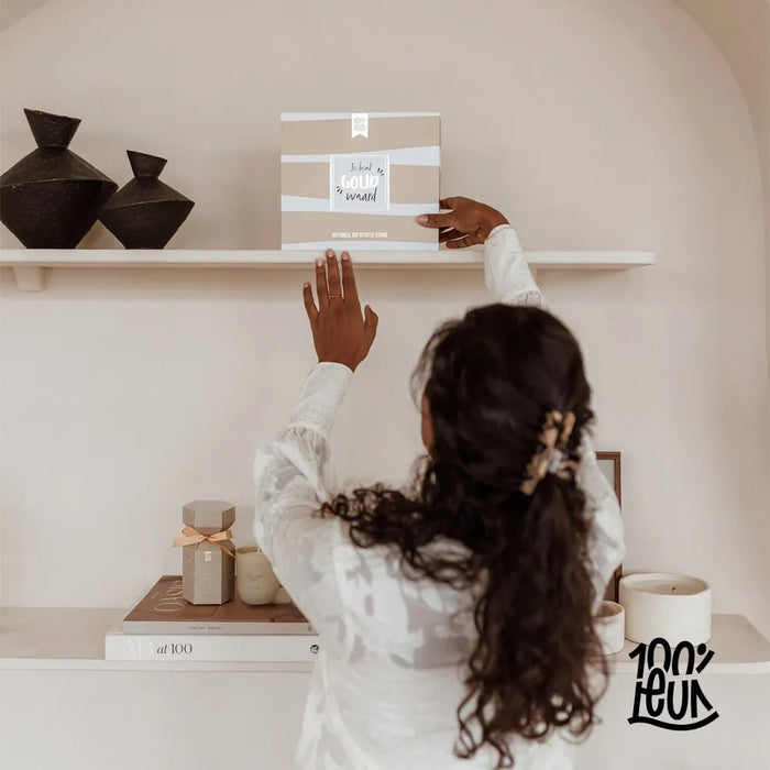 Cadeaubox “Je bent goud waard” | 100% Leuk