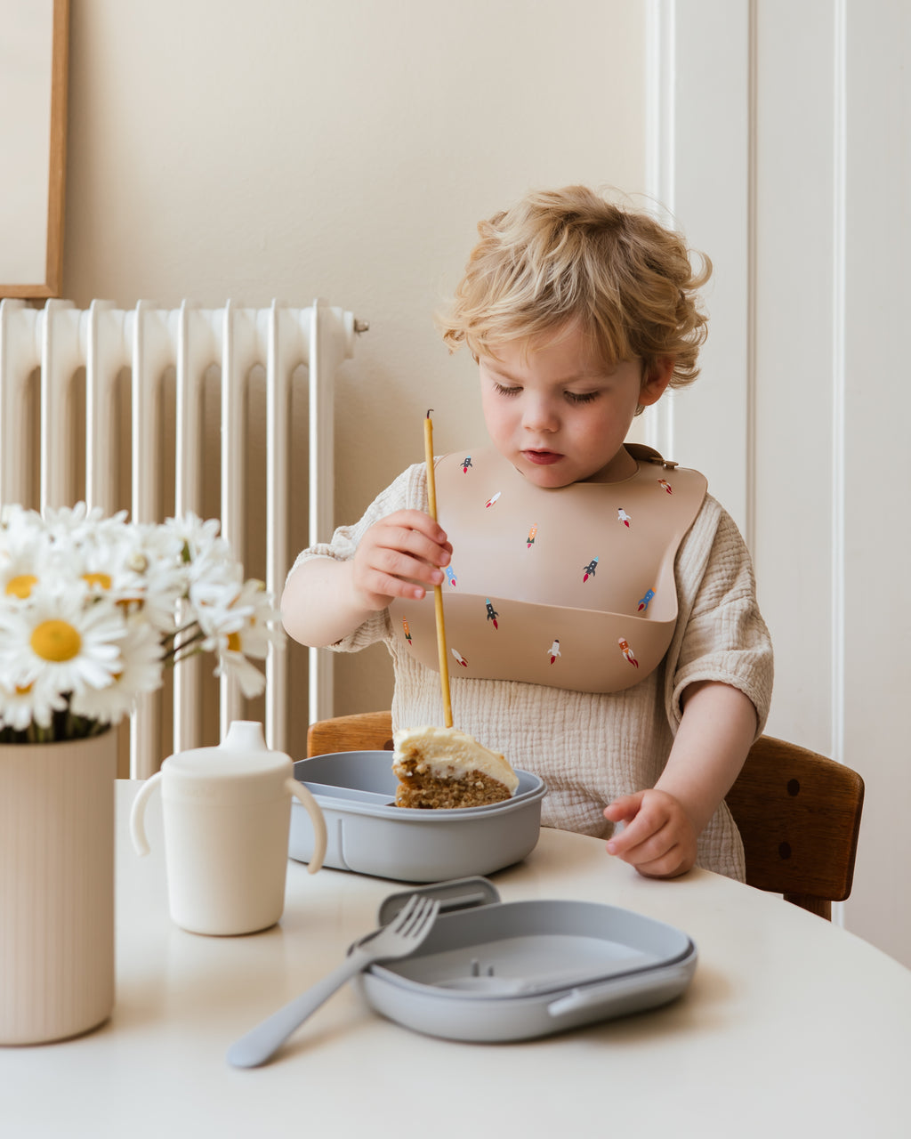 Silicone Bib | Slab | Mushie