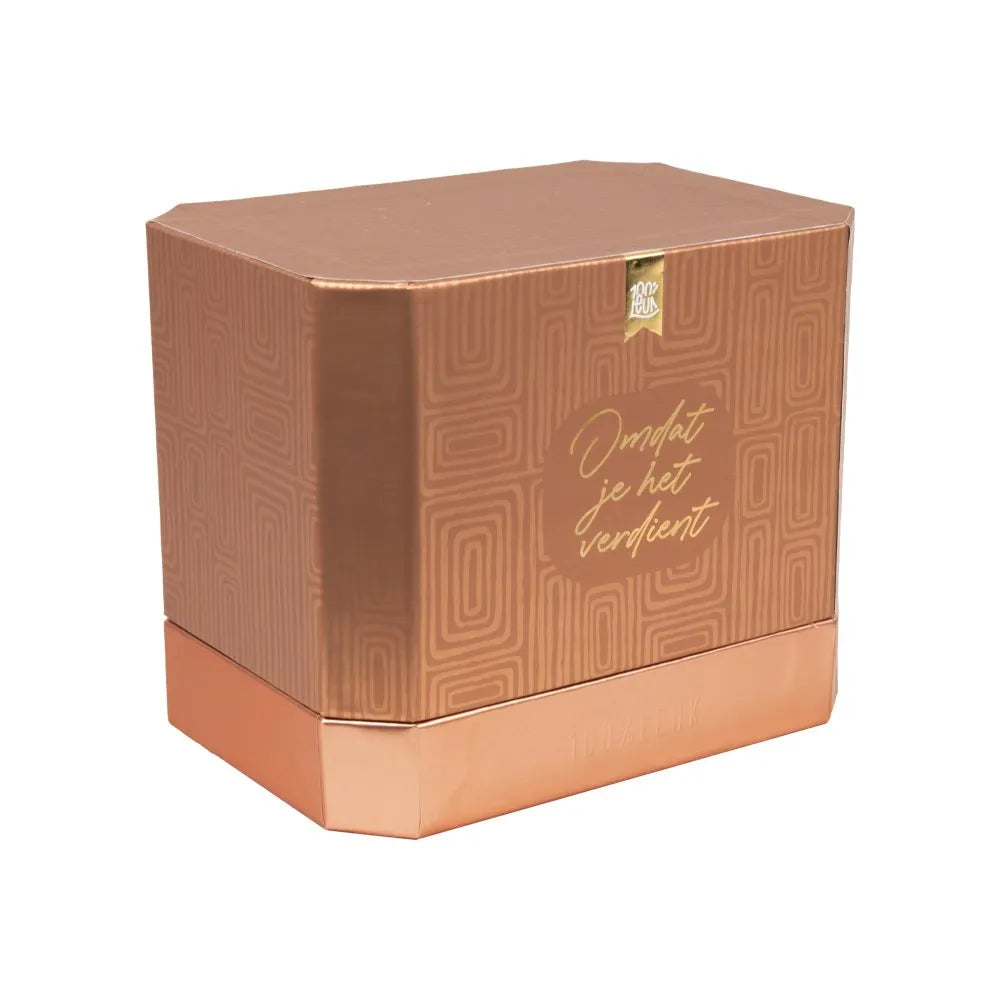 Cadeaubox “Je verdient het” | 100% Leuk