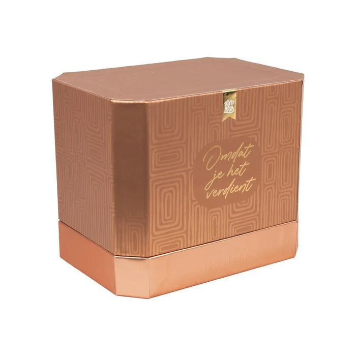 Cadeaubox “Je verdient het” | 100% Leuk