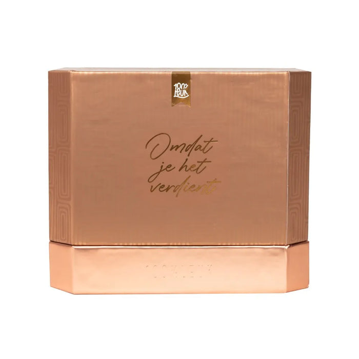 Cadeaubox “Je verdient het” | 100% Leuk