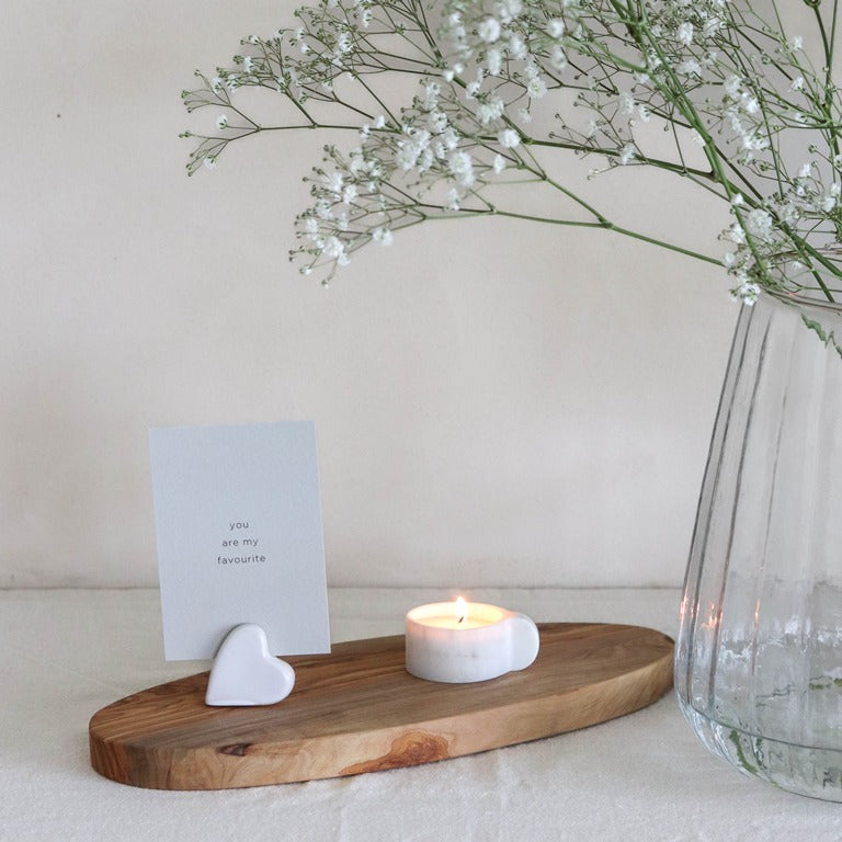 Kaarthouder met kaart - You are my favourite | Leeff