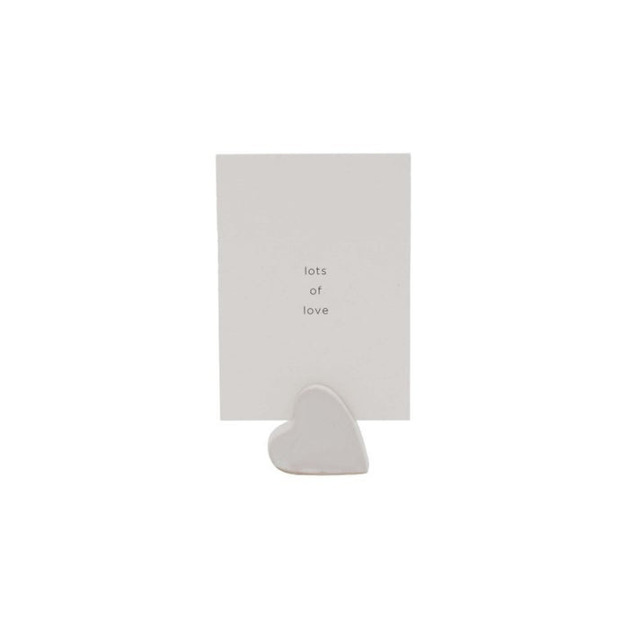 Kaarthouder met kaart - Lots of love | Leeff