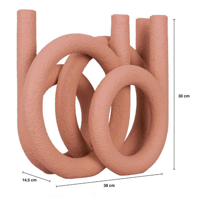 Kandelaar Rings Terracotta | PT Living