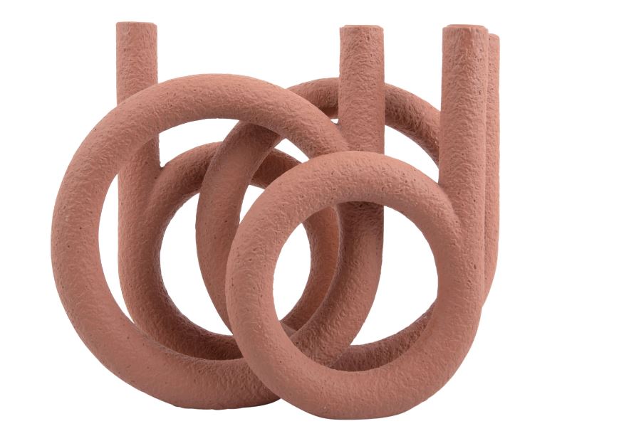 Kandelaar Rings Terracotta | PT Living