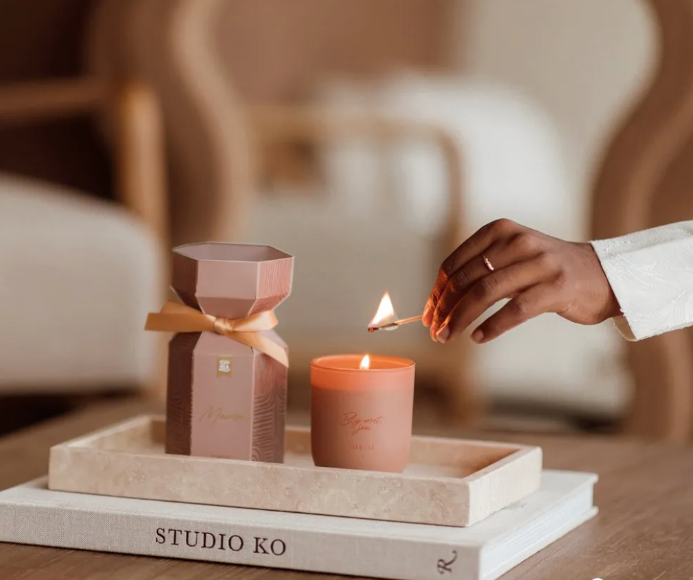 Geurkaars in cadeauverpakking – Mama | 100% Leuk