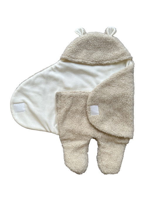 Sleeping bag BEAR / TEDDY - Baby - 100% Wool Beige