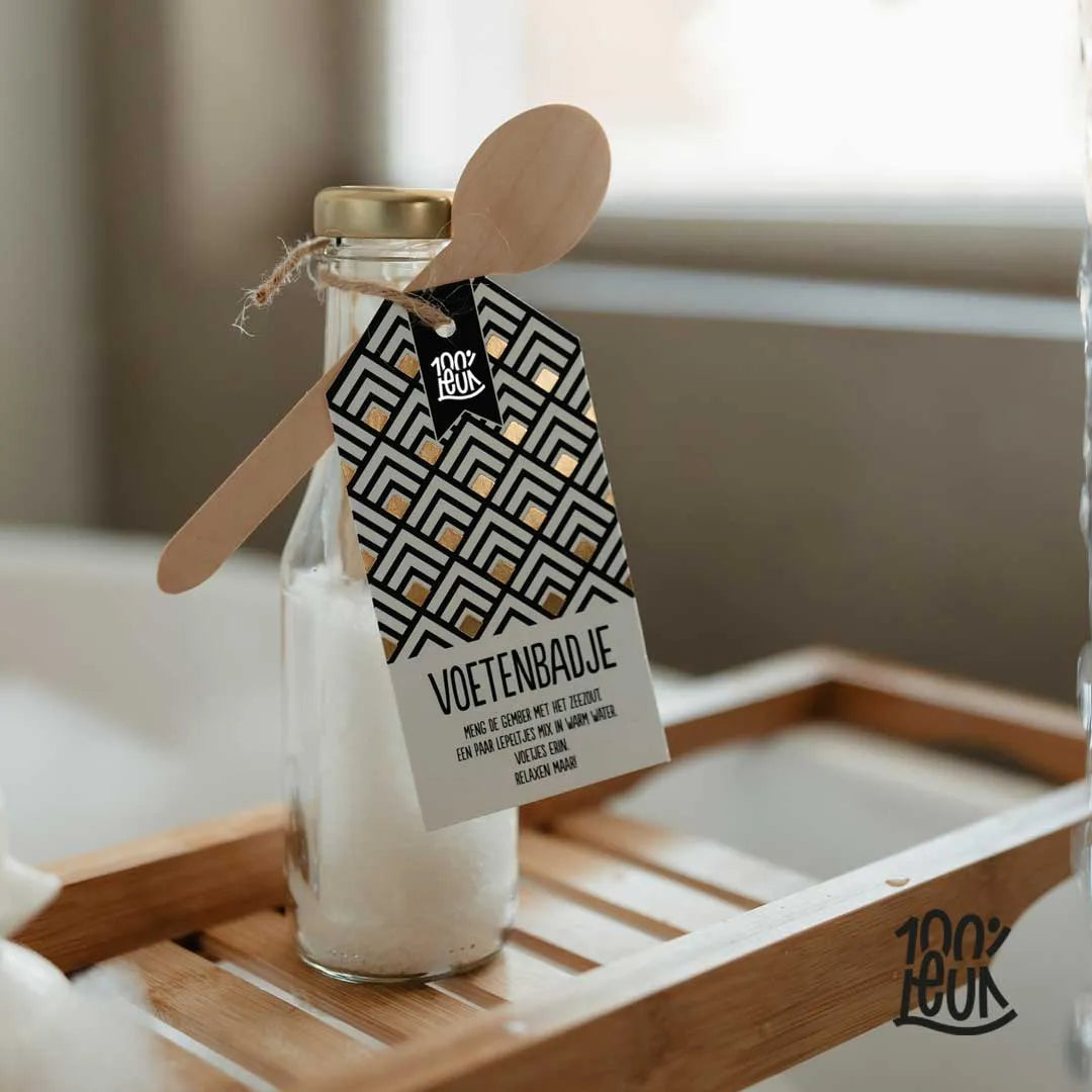 Flesje Voetenbadje | 100% Leuk