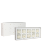 Sojakerzen – Merry X-Mas – Weiß in luxuriöser Geschenkbox – Duft: Winter Glow 