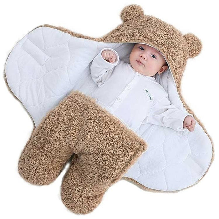Babyschlafsack – Teddy – 70 x 80 cm – Sand