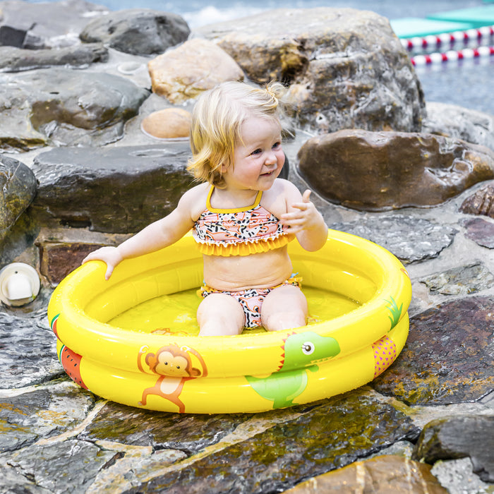 Baby Inflatable Pool - Yellow Ø 60 cm