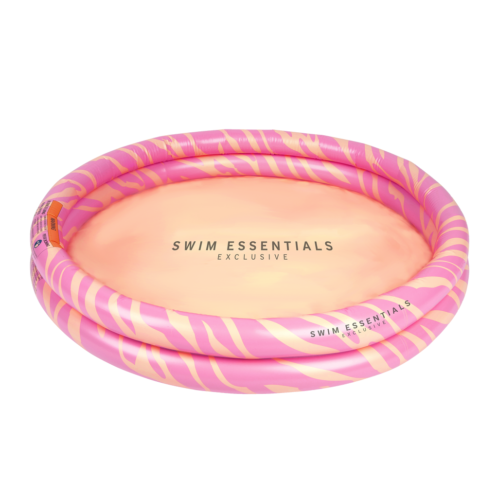Kinder Opblaas Zwembad Roze Zebra | Swim Essentials