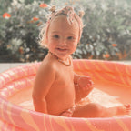 Kinder Opblaas Zwembad Roze Zebra | Swim Essentials