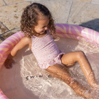 Kinder Opblaas Zwembad Roze Zebra | Swim Essentials
