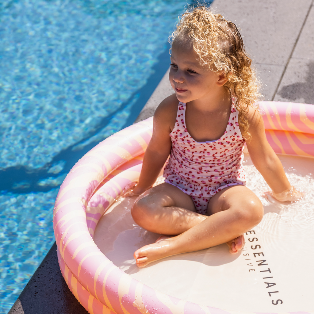 Kinder Opblaas Zwembad Roze Zebra | Swim Essentials