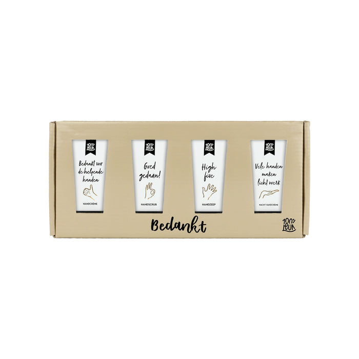 Brievenbuspakket- Bedankt | 100% Leuk