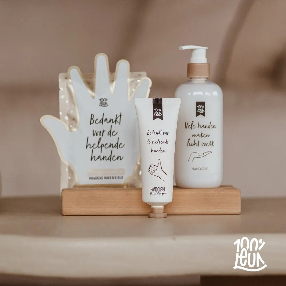 Handmasker – Bedankt | 100% Leuk
