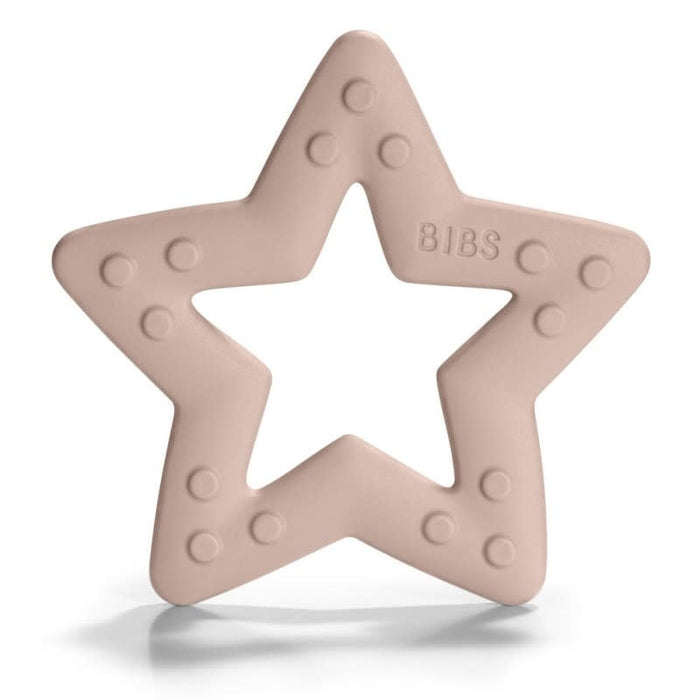 BIBS - Teething Ring Star | Blush