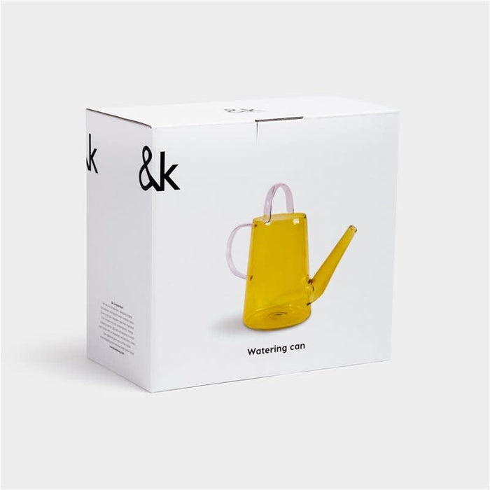 Watering Can Glass | Watering Can Loop Yellow