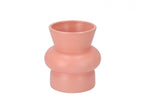 Vase Bukan Peach matt niedrig 14x12cm