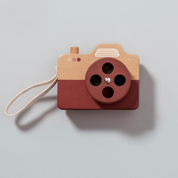 Fotokamera braun – Holz – Kinder ab 3 Jahren
