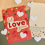 Bloom Bloom card - Confetti