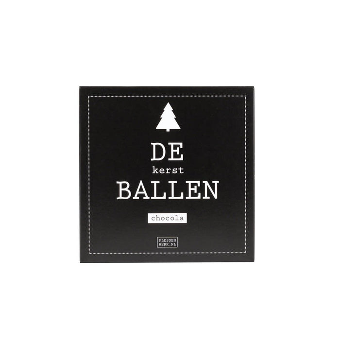 DE (kerst)BALLEN! - chocola in cadeau-doosje