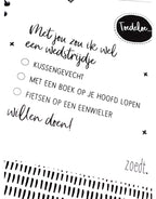 Dag dag dagboekje - afscheidsboekje voor meester en juf - Bijzondercadeau.nl