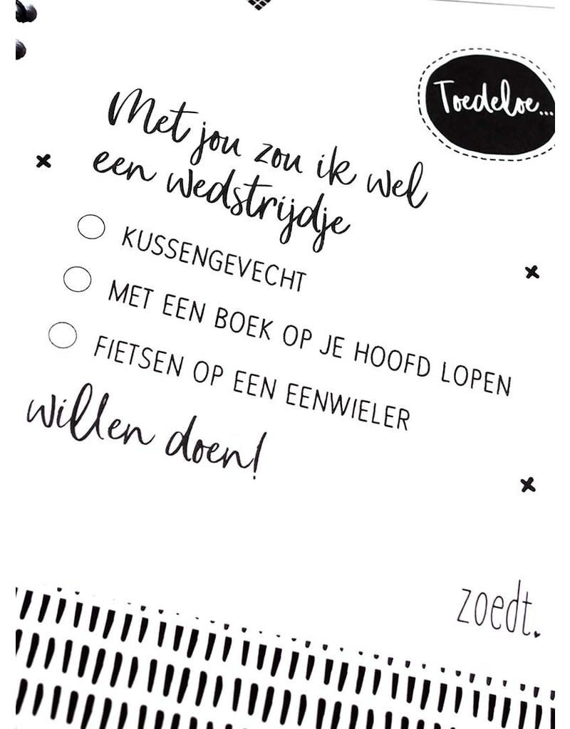 Dag dag dagboekje - afscheidsboekje voor meester en juf - Bijzondercadeau.nl