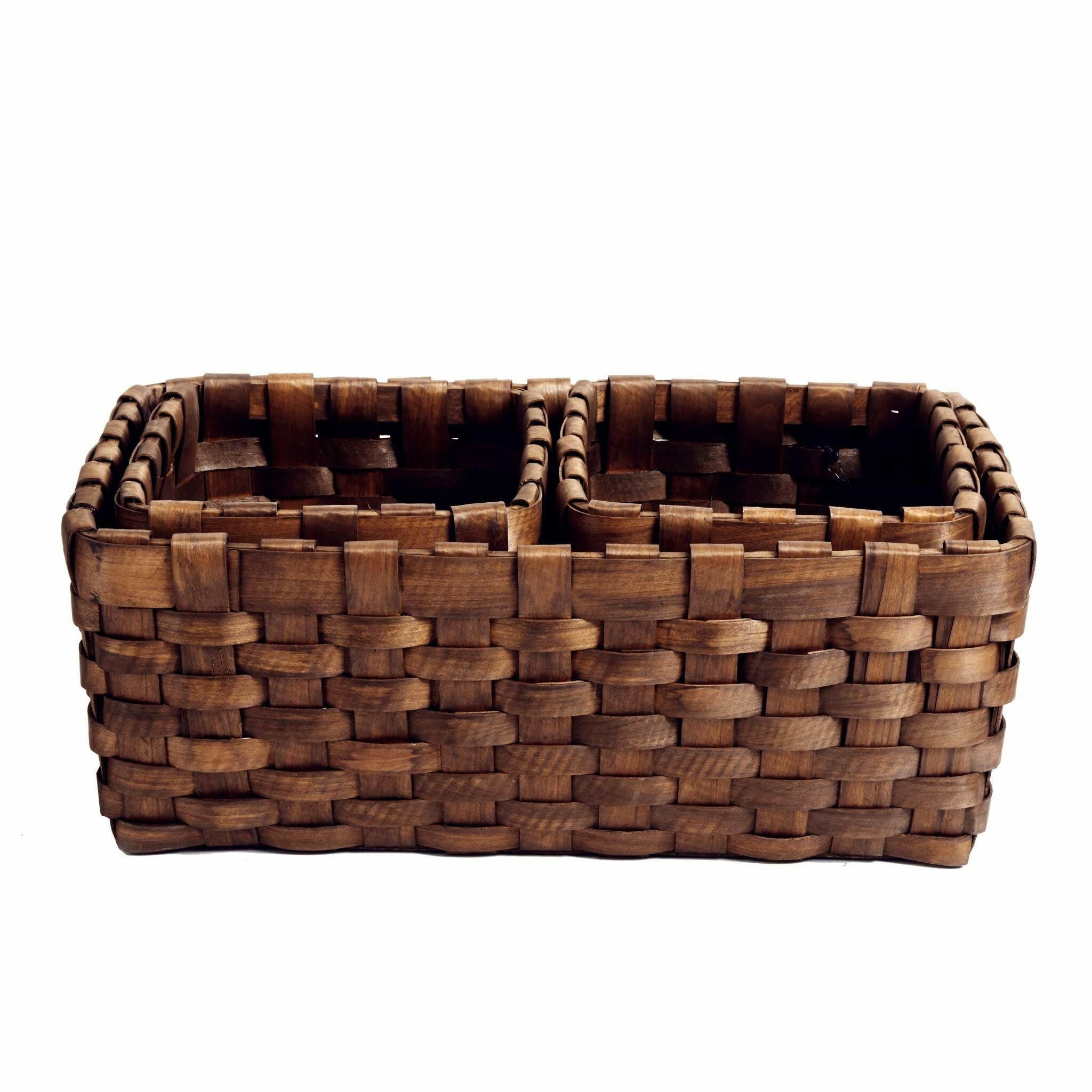 Mand - Basket Square Brown - Bijzondercadeau.nl