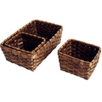 Mand - Basket Square Brown - Bijzondercadeau.nl
