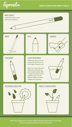 Bloom Bloom Pencil - Vegetables and Herbs